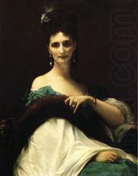 Alexandre  Cabanel La Comtesse de Keller china oil painting image